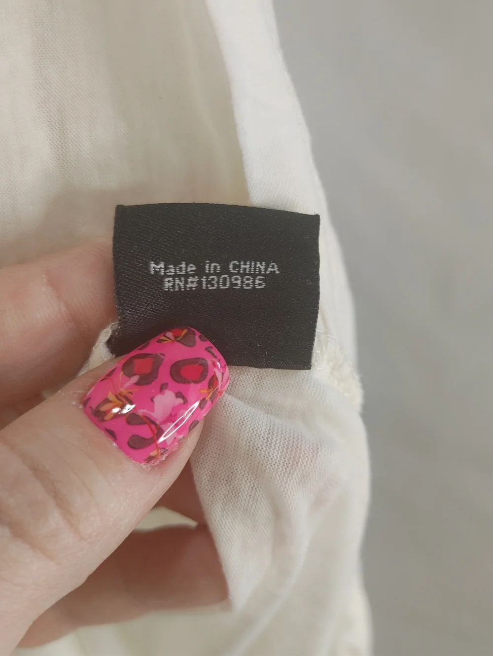 Luv 4 Anouka Skirt Womens Large Boho High Low Flowy Ivory Elastic Waist - Picture 7 of 13